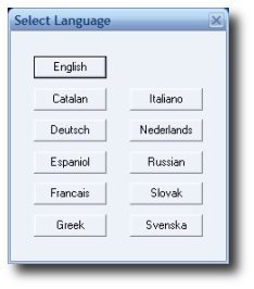 captura instalación GSview - elección del idioma